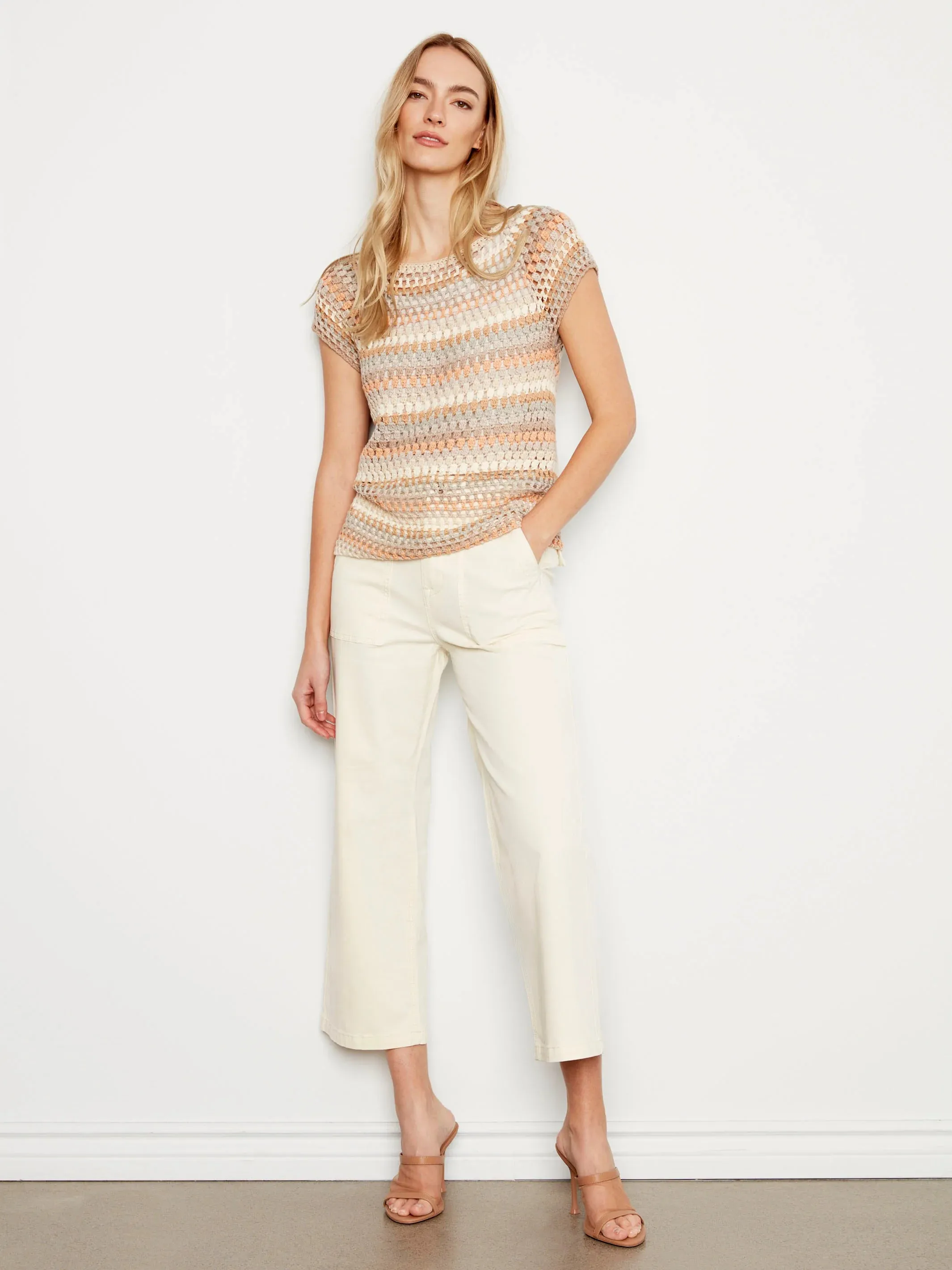 Crochet Cap Sleeve Top