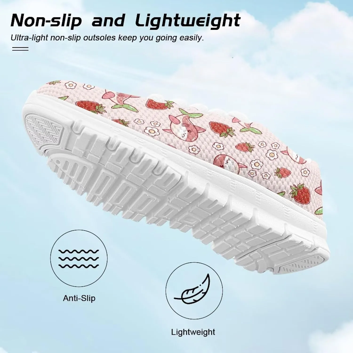 Cumagical Kids Casual Sneakers Breathable Upper Lightweight Running Shoes for Boys Girls