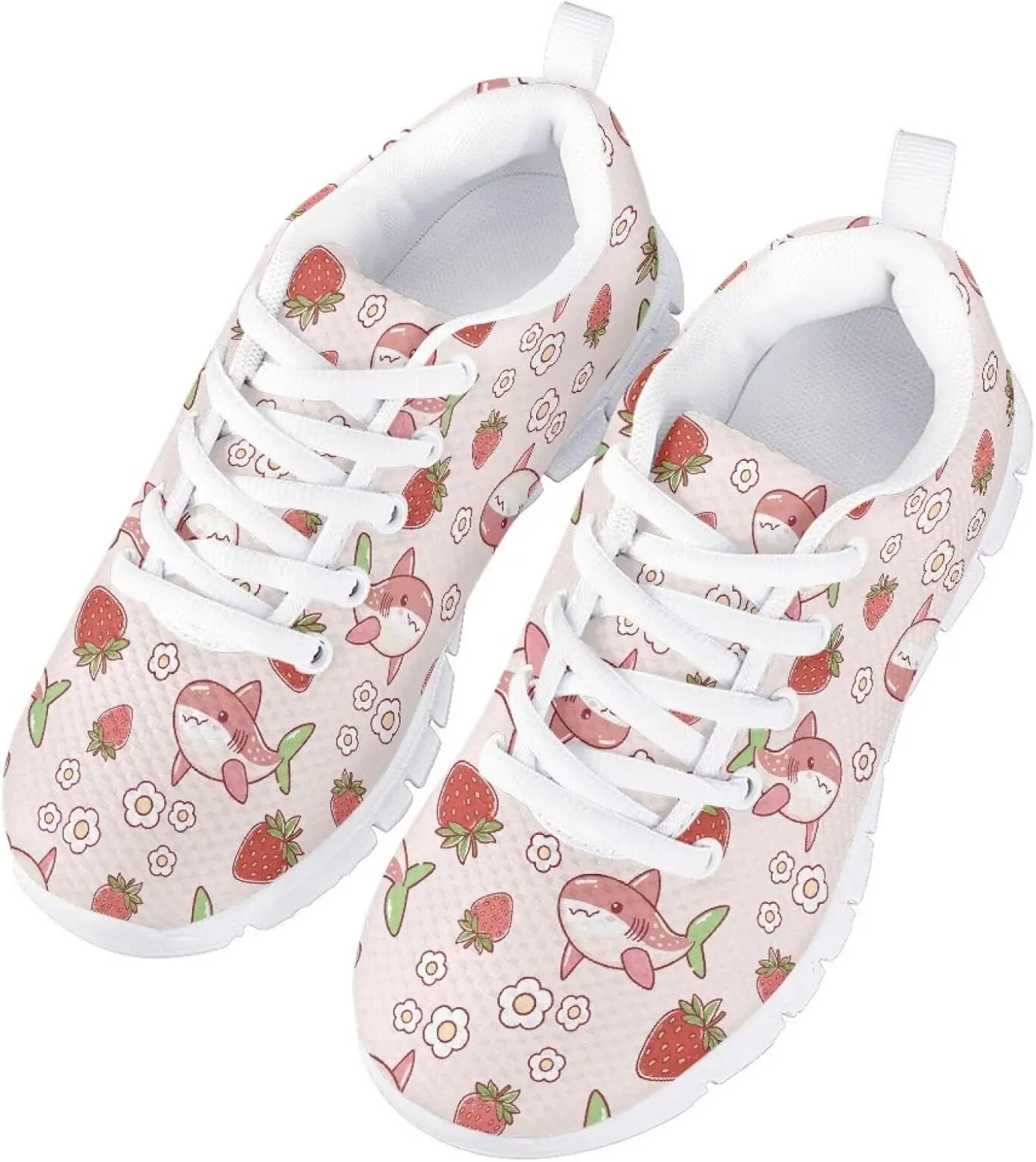 Cumagical Kids Casual Sneakers Breathable Upper Lightweight Running Shoes for Boys Girls
