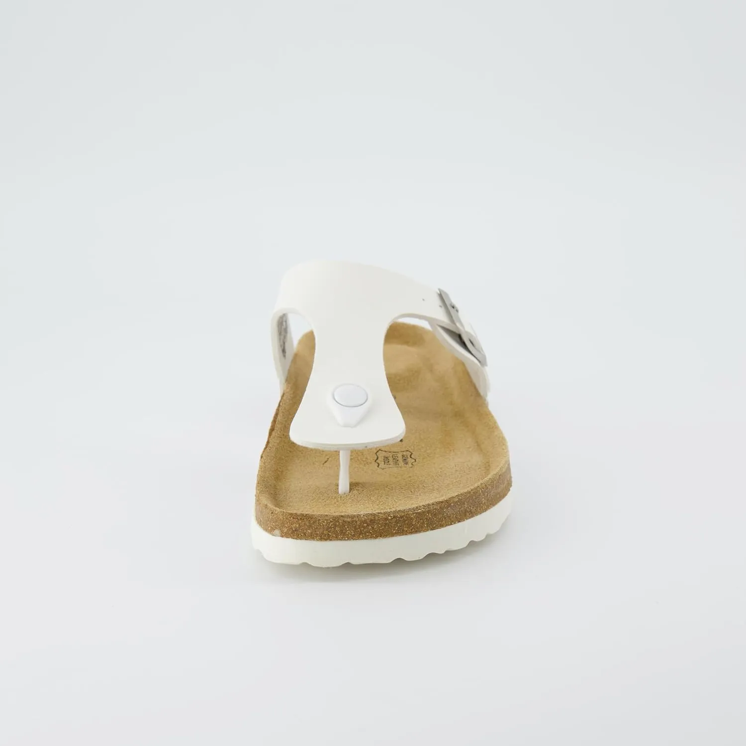 CUSHIONAIRE Women's Leah Cork Footbed Sandal With  Comfort