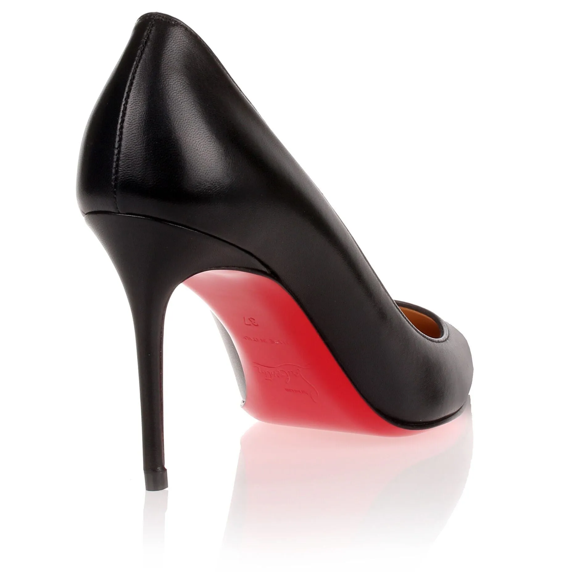 Decollete 554 85 black leather pump