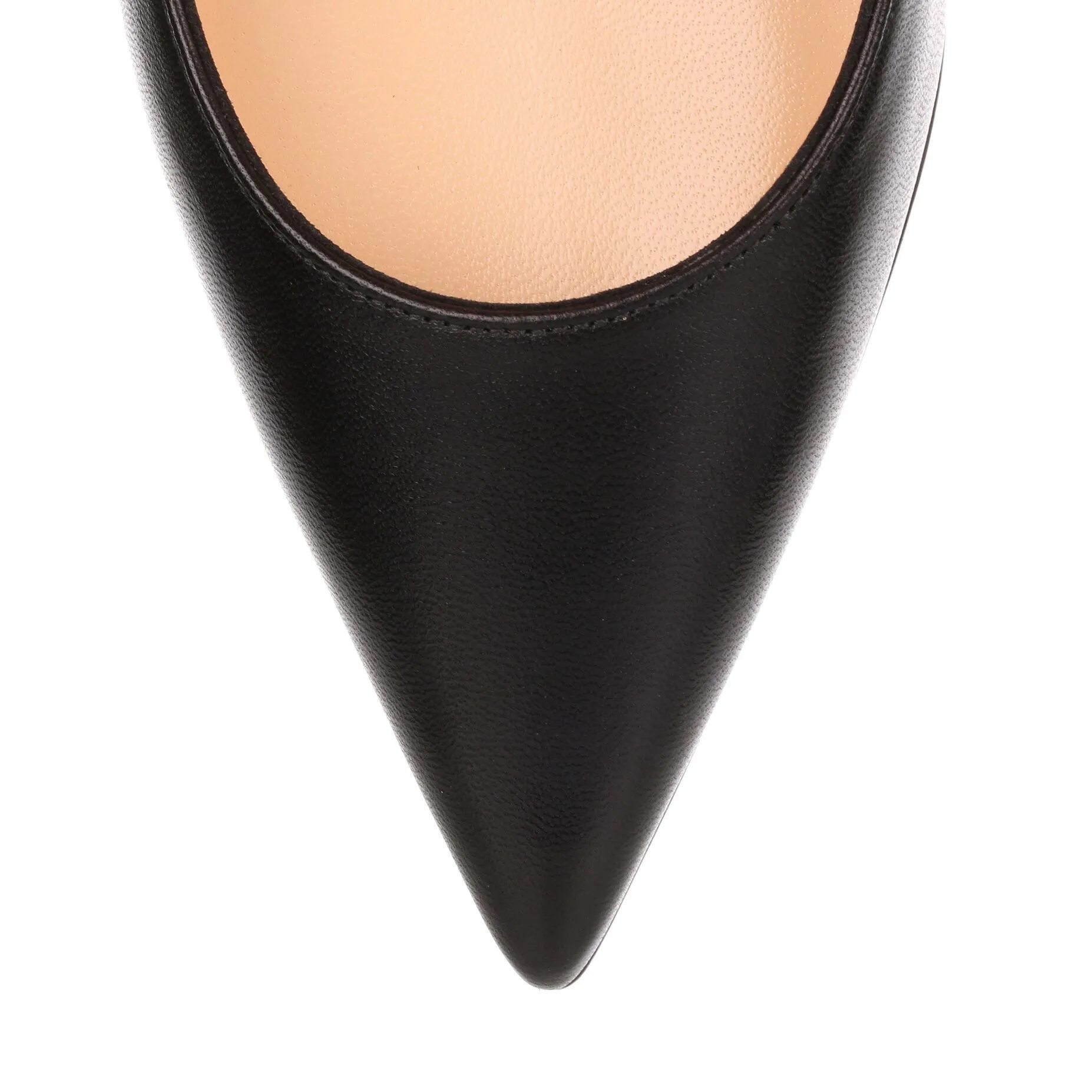 Decollete 554 85 black leather pump