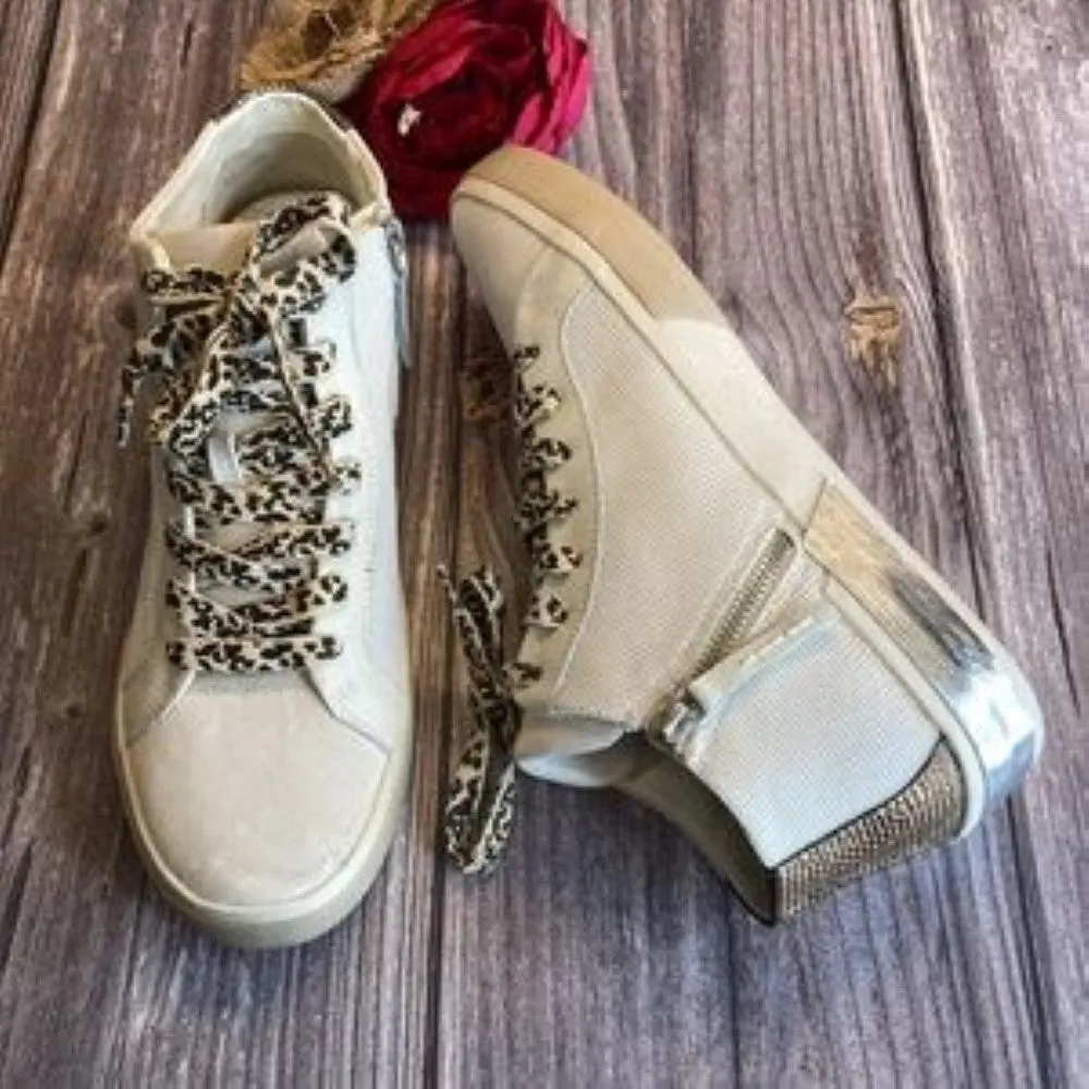 DOLCE VITA Zoel Whiter Multi Mesh Sneaker 8.5
