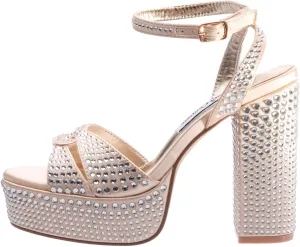 Doll Rhinestone Platform Sandal