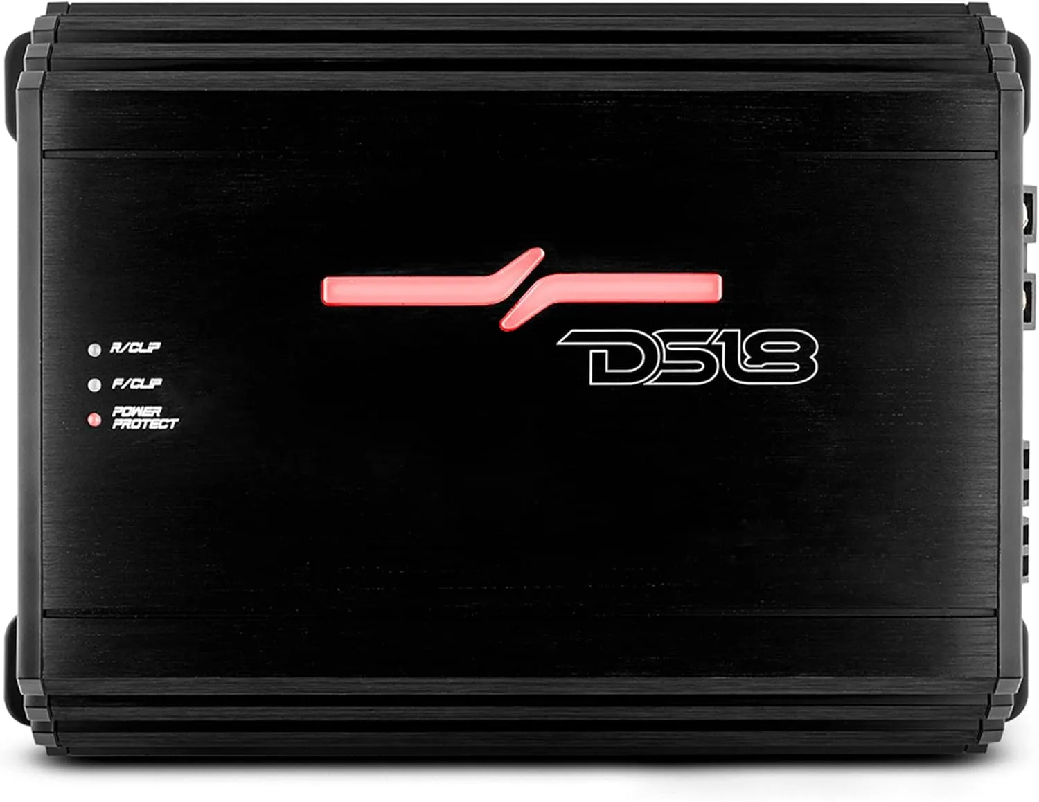 DS18 ZR800.4D Car Amplifier Class D 4-Channel Stereo Full Range Amp 3600 Watts Peak Power - Adjustable Frequency High/Low Pass Setting - Guaranteed to Supercharge Your Car Audio Sound System