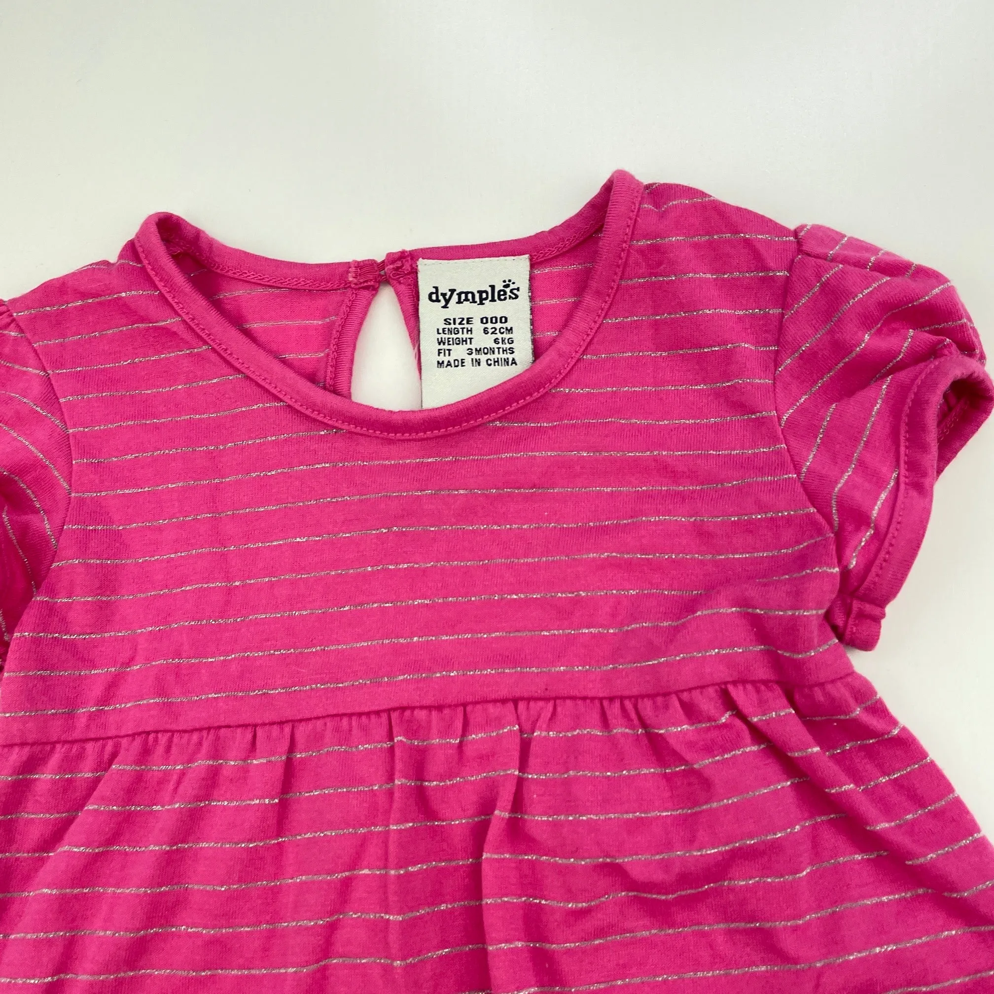 Dymples lightweight casual dress, size 000, Pre-loved