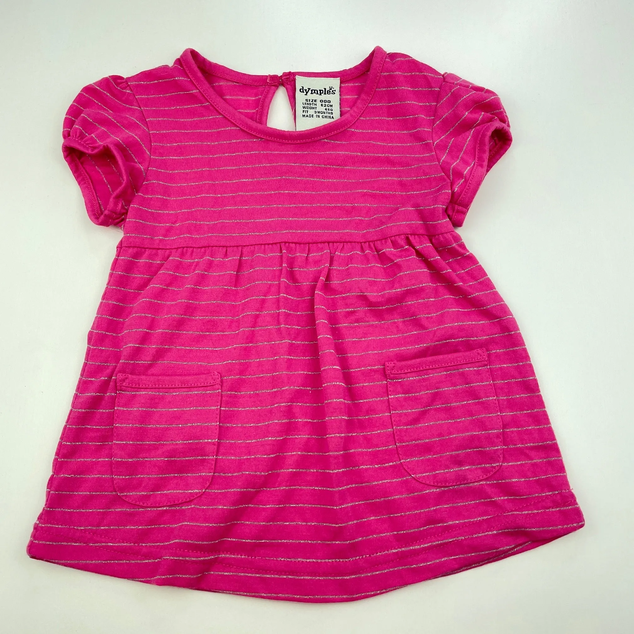 Dymples lightweight casual dress, size 000, Pre-loved