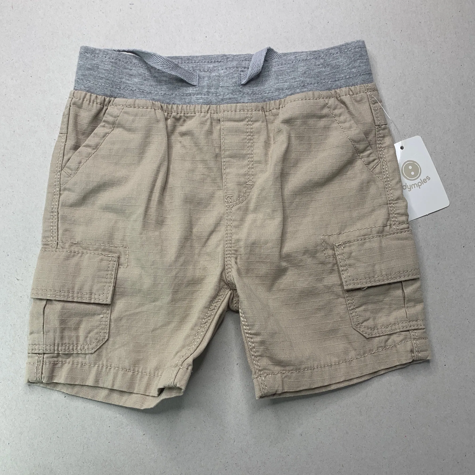 Dymples lightweight cotton shorts, elasticated, size 1, BNWT
