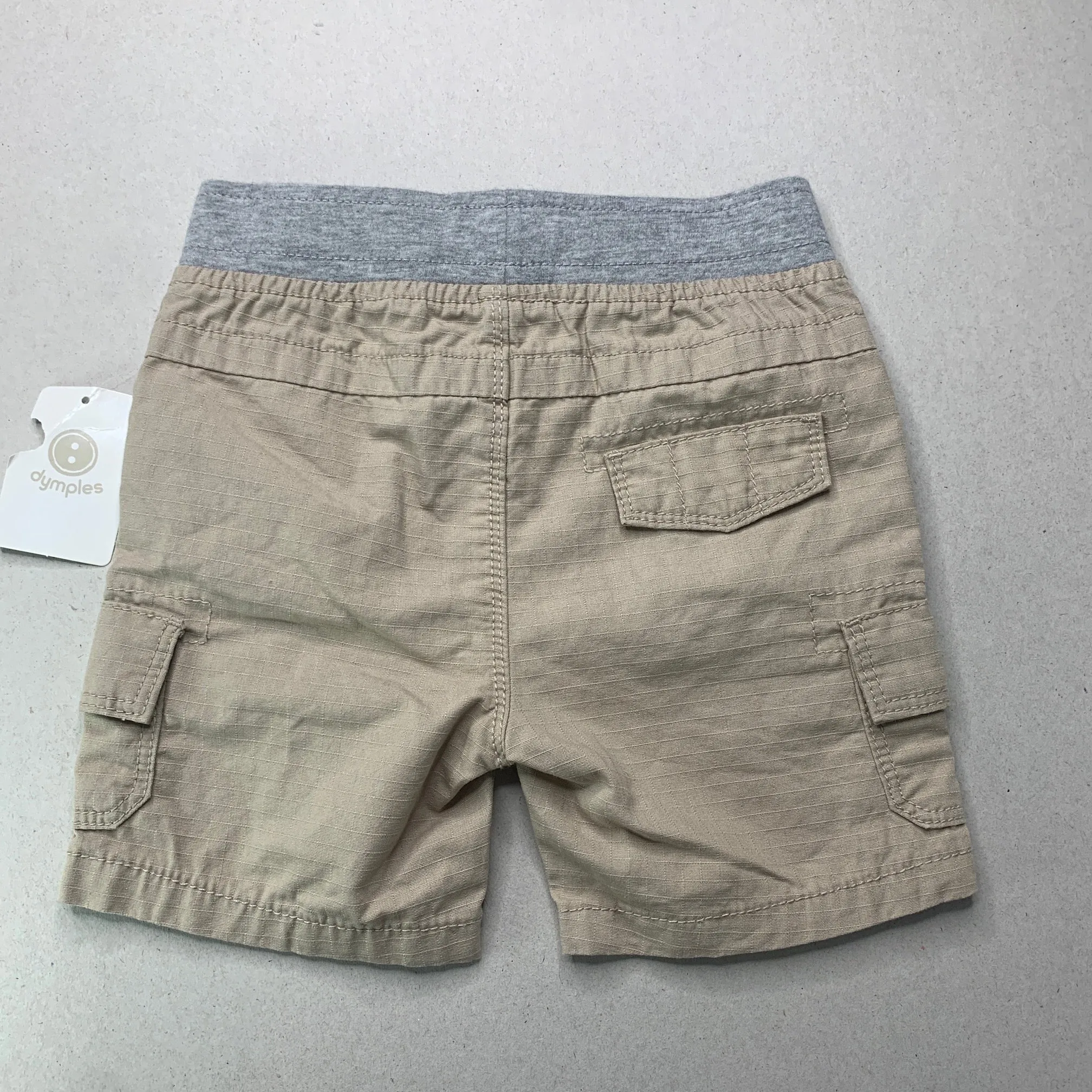 Dymples lightweight cotton shorts, elasticated, size 1, BNWT