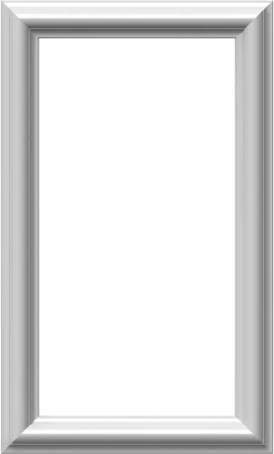 Ekena Millwork PNL12X20AS-01-CASE-2 Ashford Molded Classic Wainscot Wall Panel, 12-in. W x 20-in. H, Factory Primed White, 2 Count