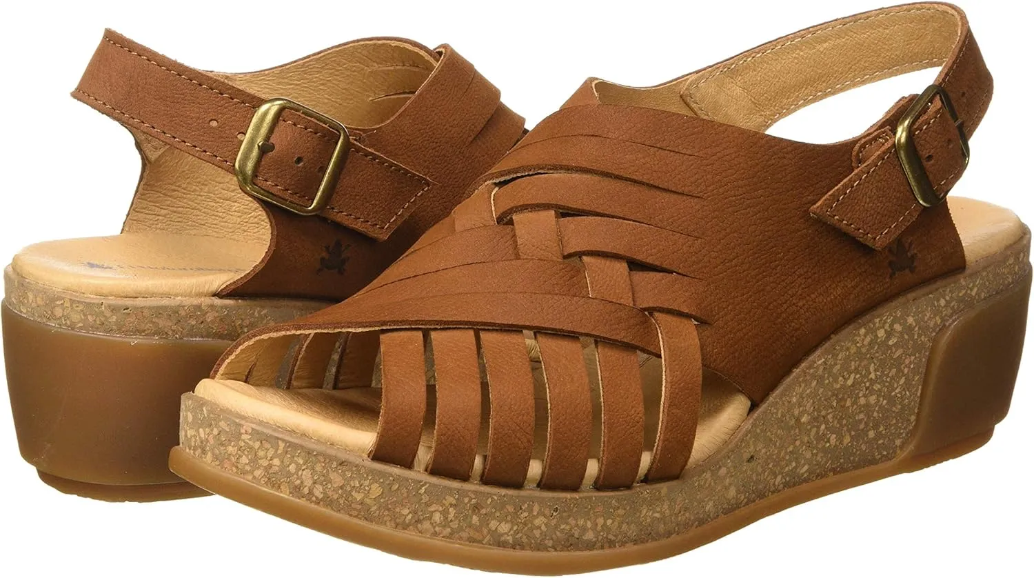 El Naturalista Women's Ankle Strap Heeled Sandal