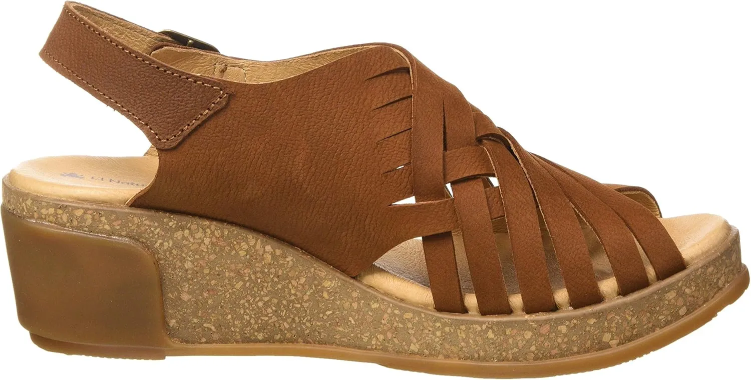 El Naturalista Women's Ankle Strap Heeled Sandal