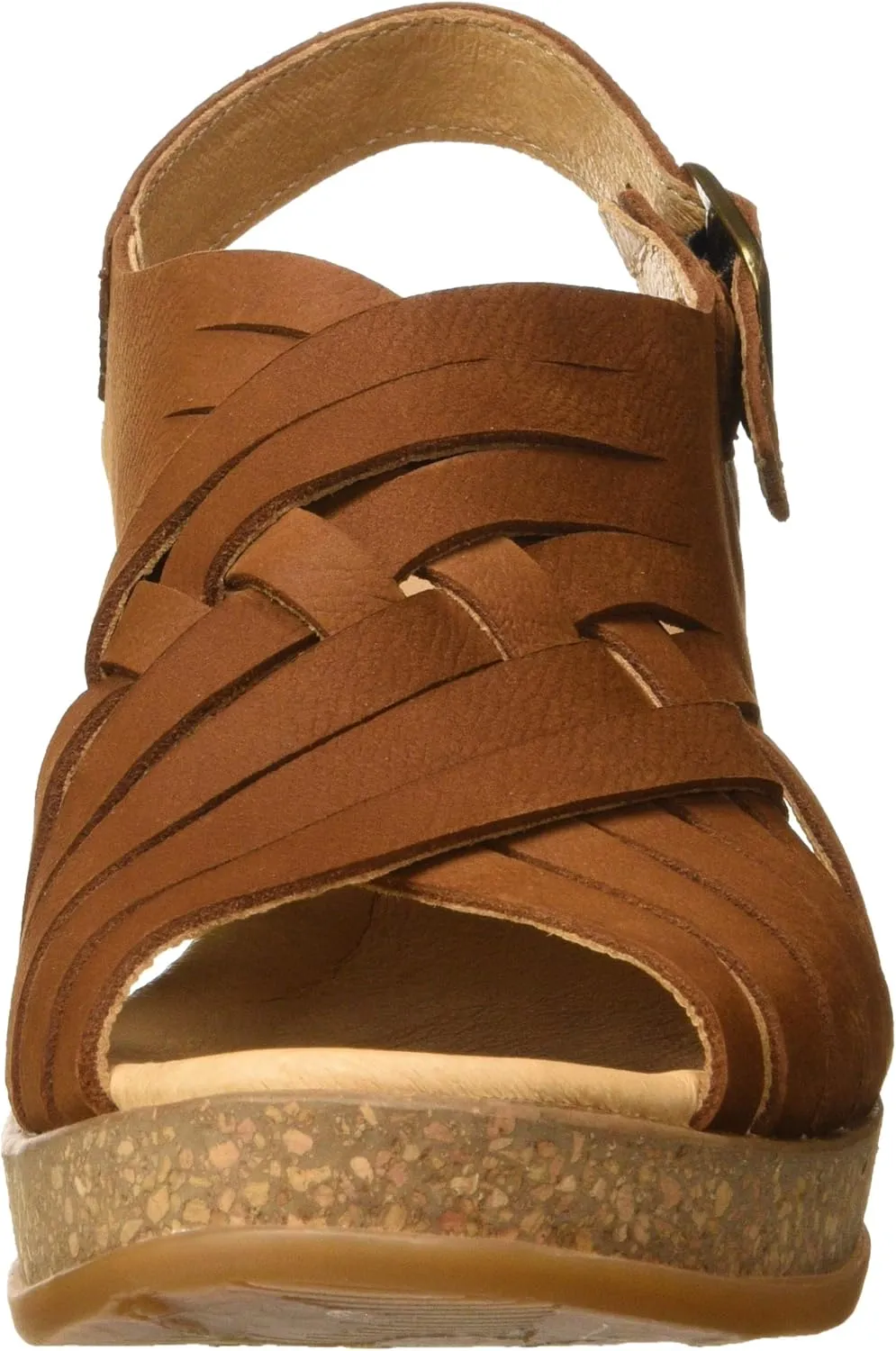 El Naturalista Women's Ankle Strap Heeled Sandal