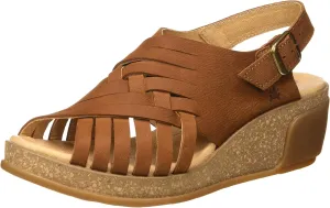 El Naturalista Women's Ankle Strap Heeled Sandal