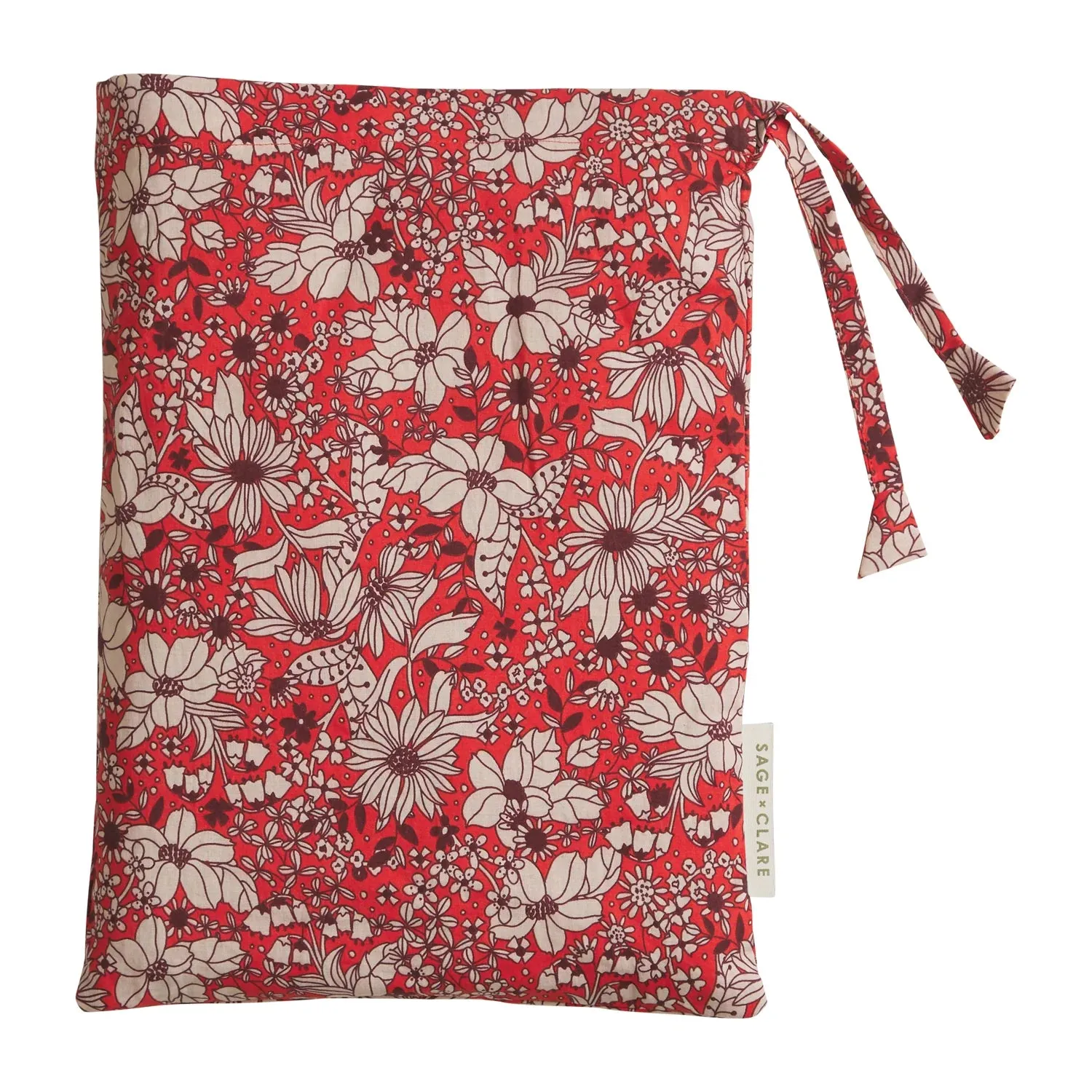 Evette Cotton Sheet - Scarlet Fitted Sheet