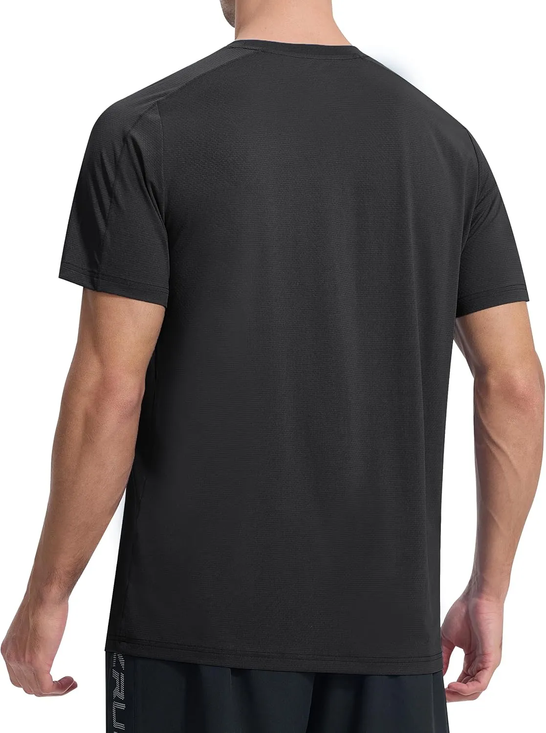 EZRUN Men's Lightweight Short Sleeve T-Shirt Quick Dry Workout Running Athletic Swim Shirts Fishing Rash Guard