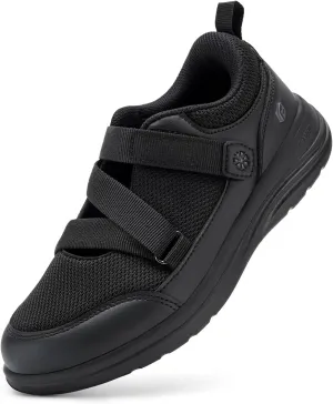 FitVille Extra Wide Shoes for Women Comfortable Adjustable Strap for Swollen Feet Diabetic Sandals for Women Wide Width Neuropathy Foot Pain Relief