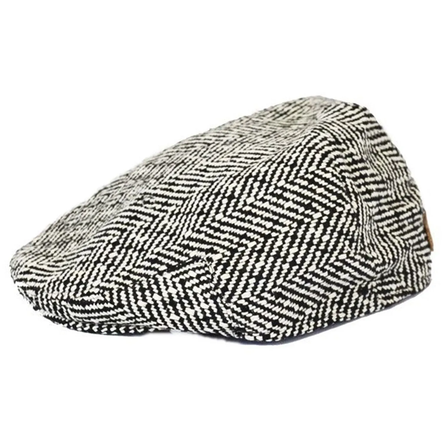 Flat Cap In a Herringbone Design - Great Horse