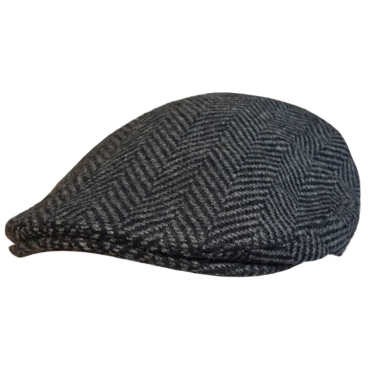 Flat Cap In a Herringbone Design - Great Horse
