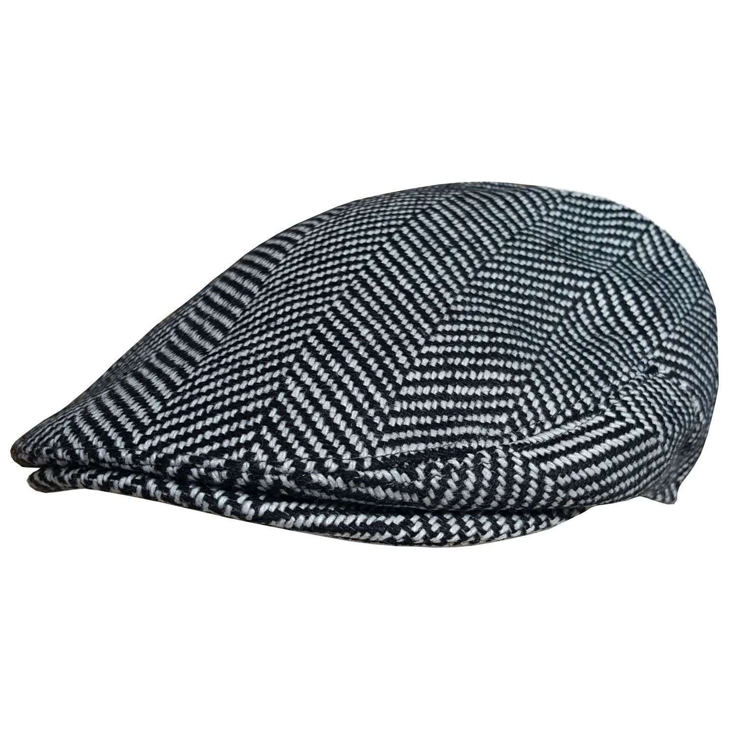 Flat Cap In a Herringbone Design - Great Horse