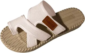 Flat Soled Open Heel Women's Slippers Fashionable And Casual Toe Hollow Lightweight Snakeskin Sandals for Women Size 12