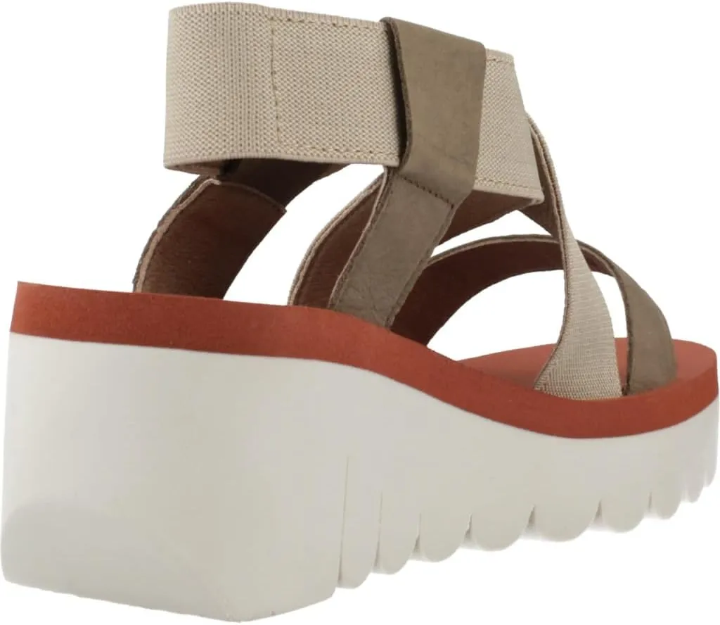 FLY London Women's Wedges Sandal, 35,36,37,38,39,40,41,42 M Womens Adult
