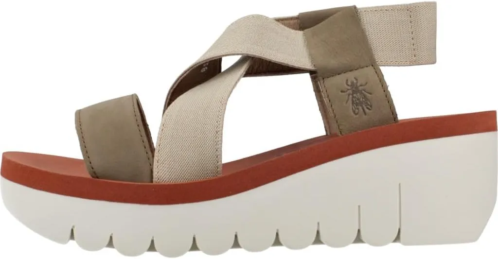 FLY London Women's Wedges Sandal, 35,36,37,38,39,40,41,42 M Womens Adult