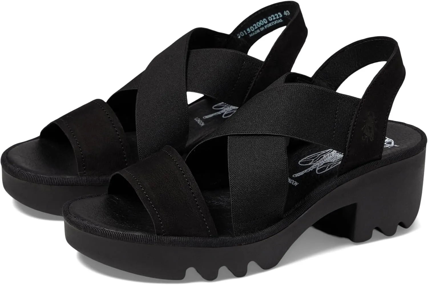 FLY London Women's Wedges Sandal