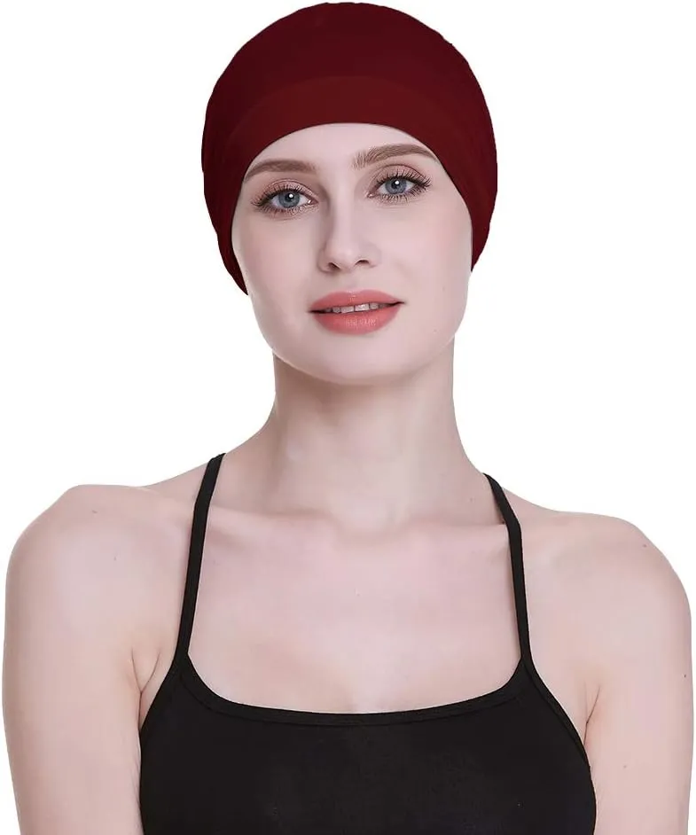 FocusCare Sleep Cap for Hair Loss Home Head Cover for Chemo Women