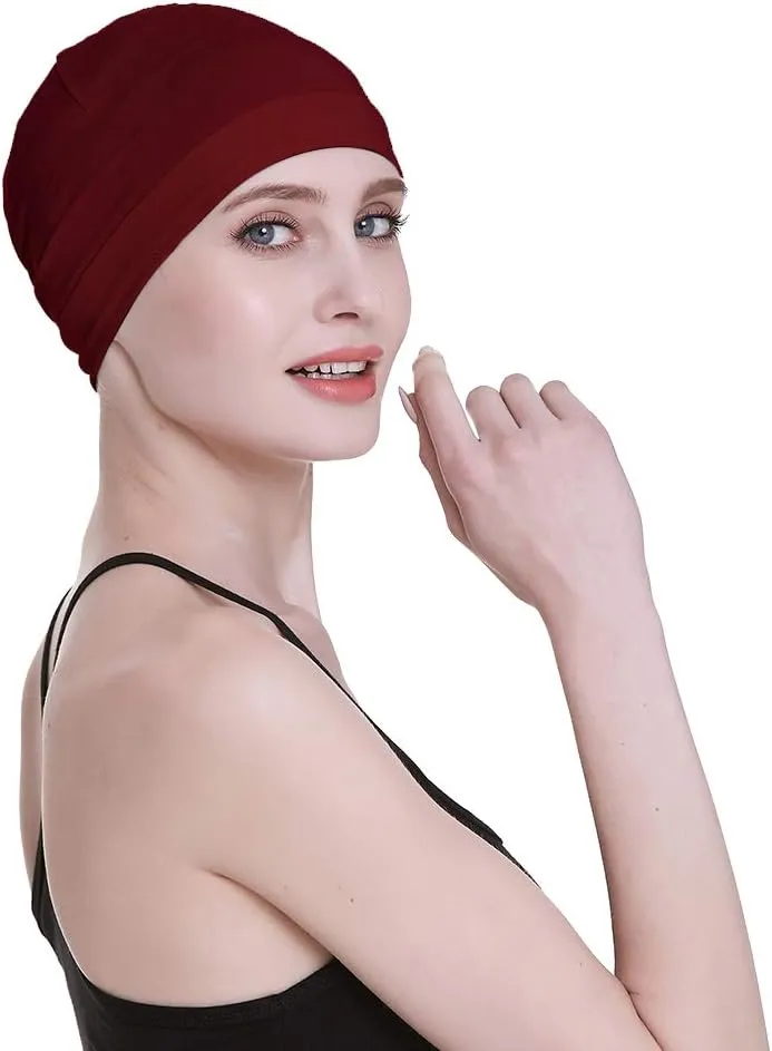 FocusCare Sleep Cap for Hair Loss Home Head Cover for Chemo Women