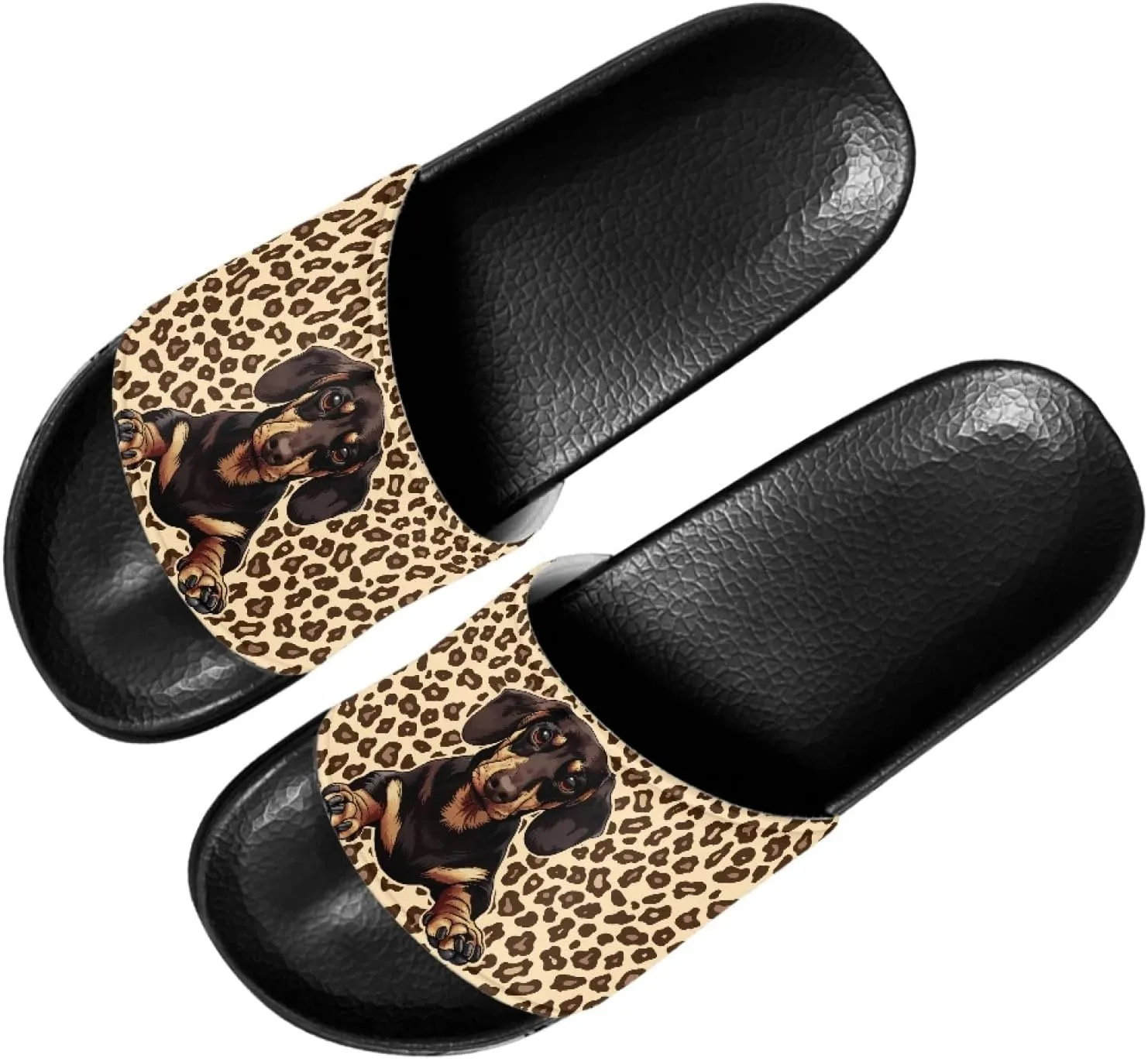 Forchrinse Jamaican Flag Mens Womens Slide Sandals Indoor Outdoor Sandals Slippers Lightweight Soft Shower Slippers