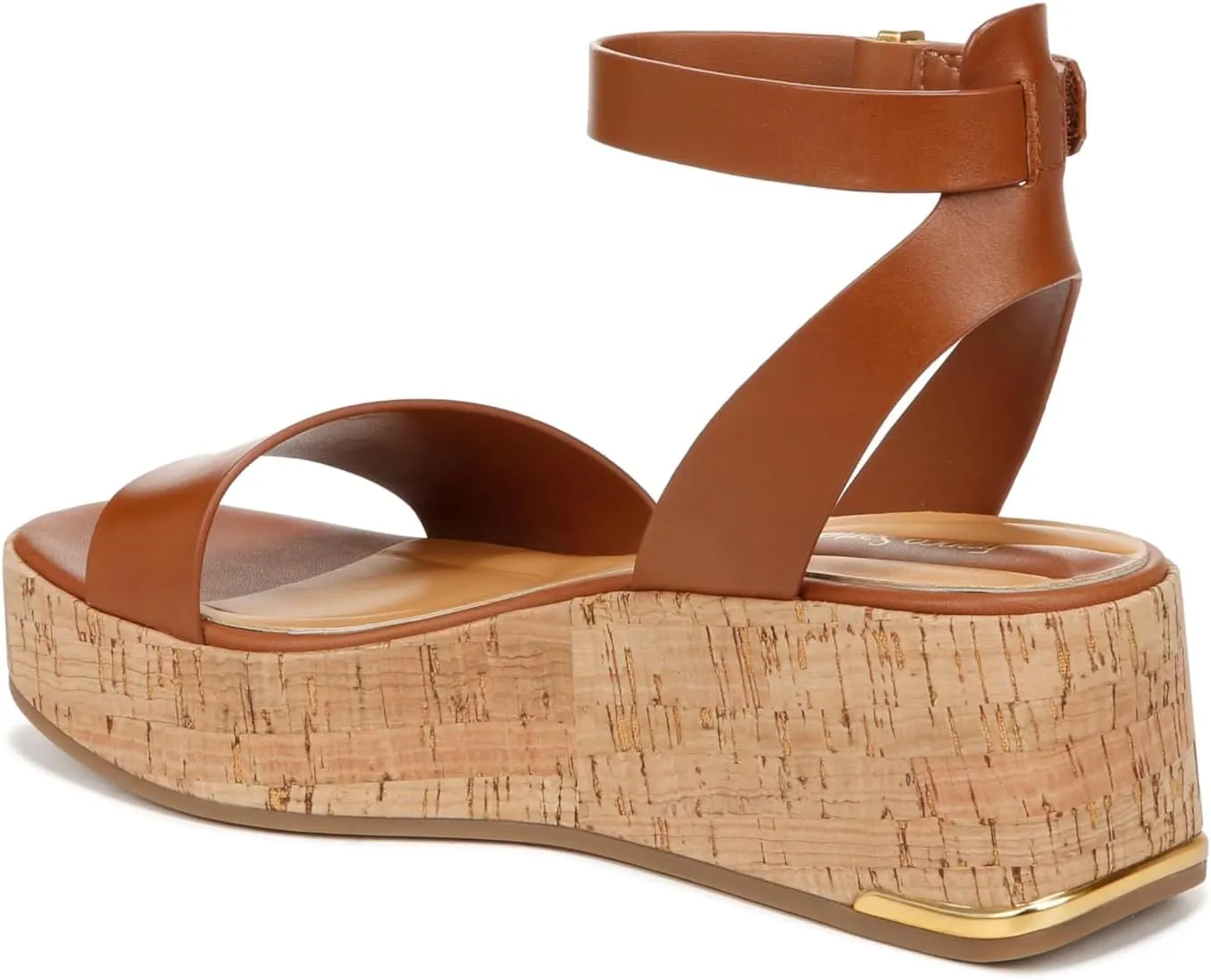 Franco Sarto Women's Terry Platform Cork Wedge Sandal