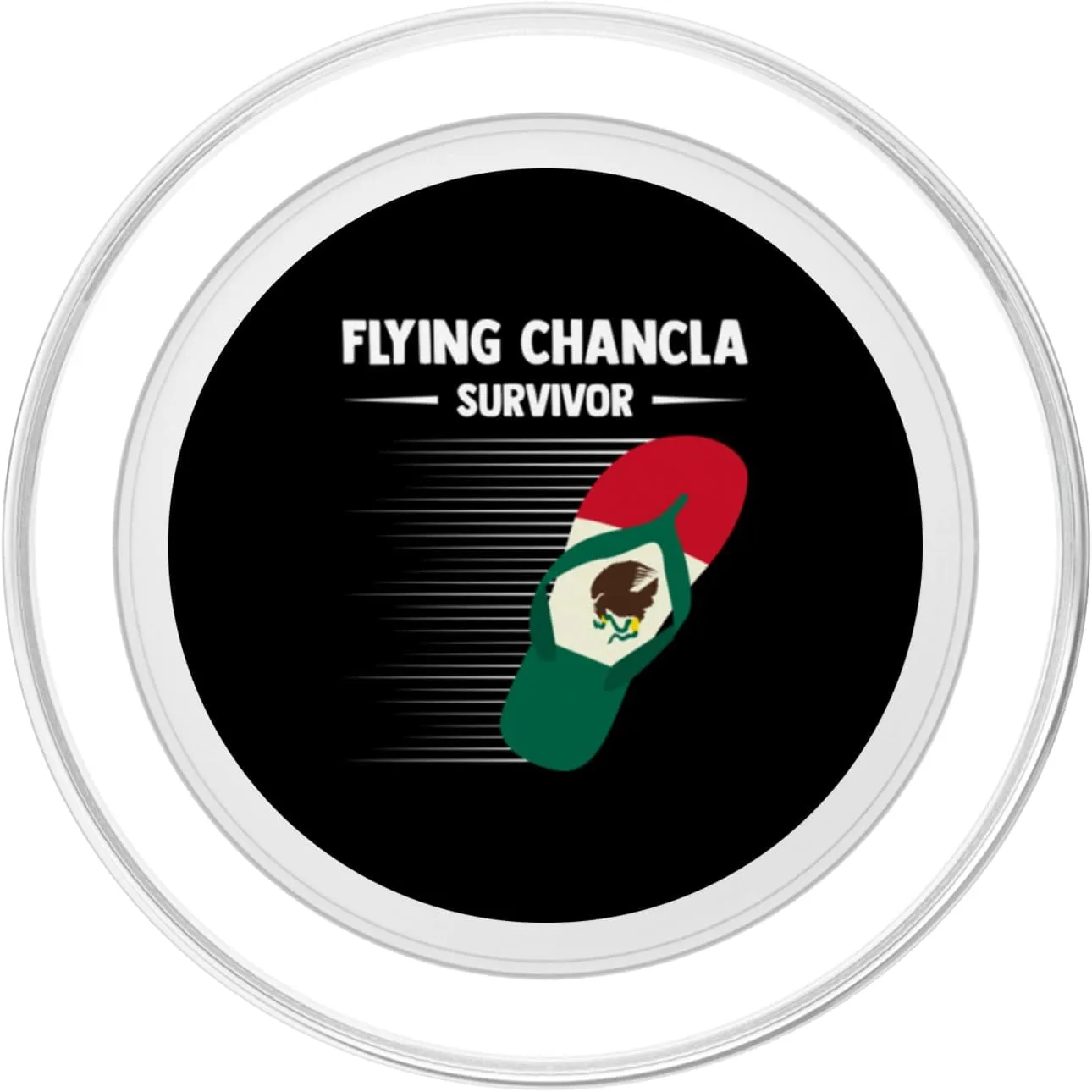 Funny Chancla Mexican Grown Present Men Women Sandal Slipper PopSockets PopGrip for MagSafe
