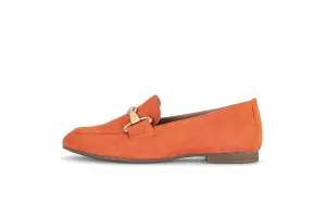 GABOR - 45.211.13 FLAT LOAFER - ORANGE SUEDE