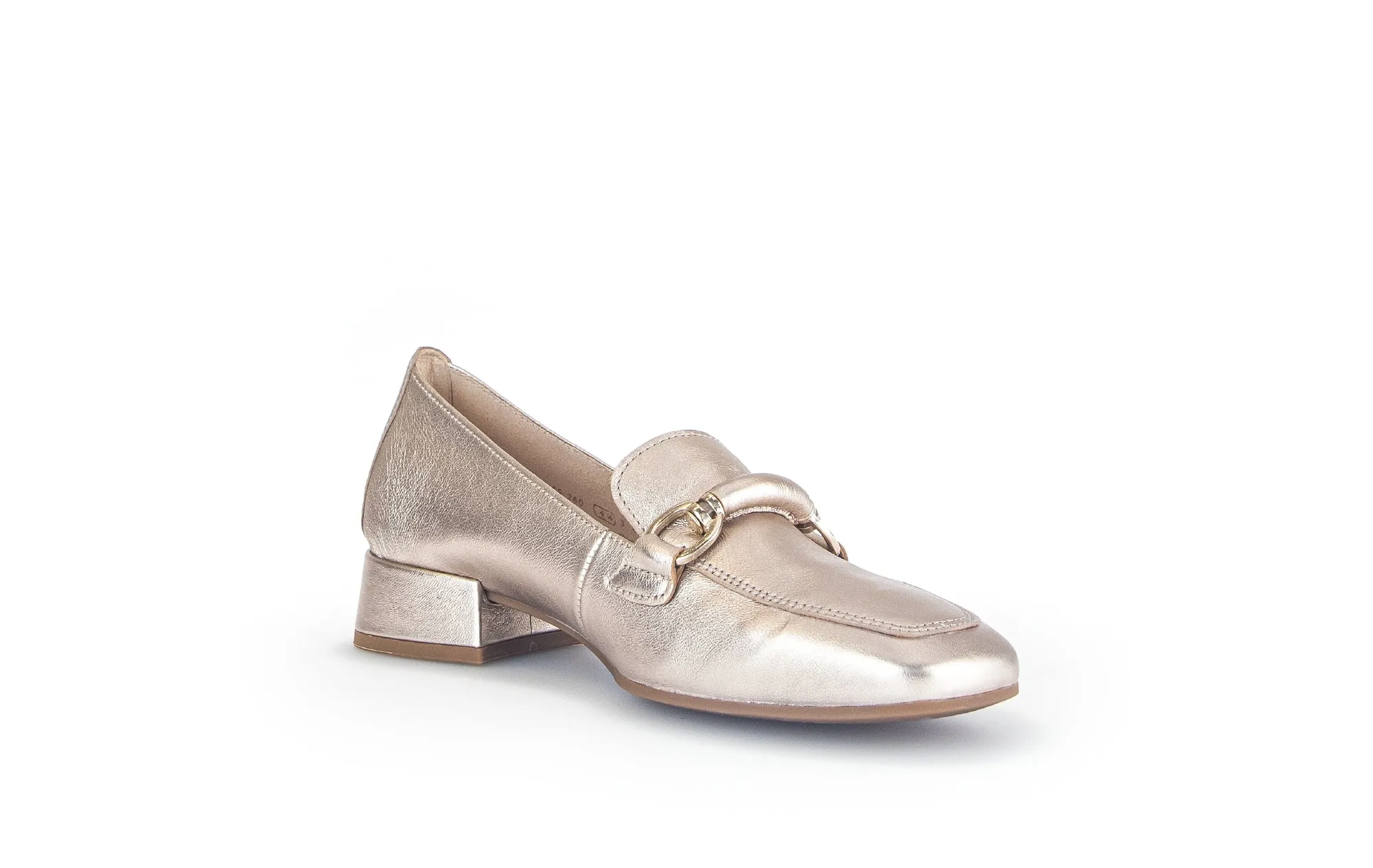 GABOR - 45.260.62 FLAT LOAFER - GOLD