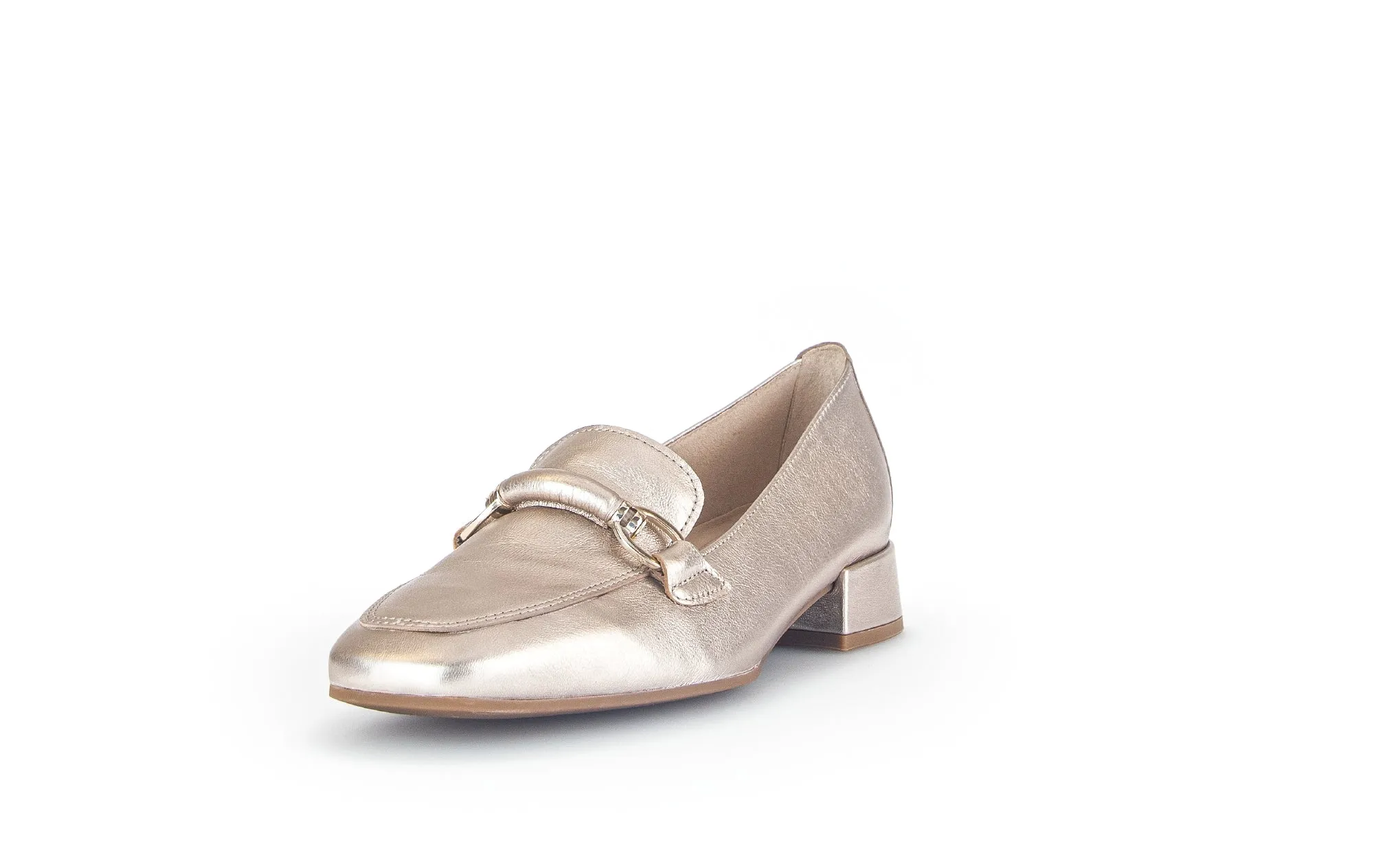 GABOR - 45.260.62 FLAT LOAFER - GOLD