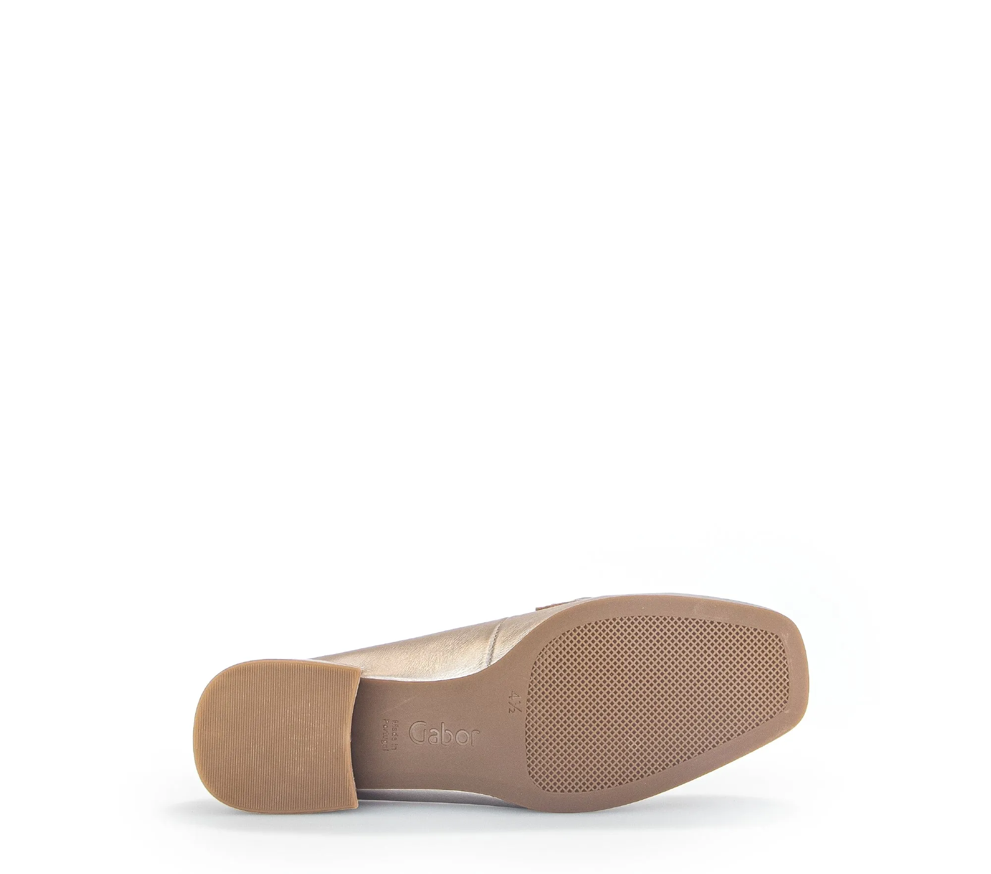 GABOR - 45.260.62 FLAT LOAFER - GOLD