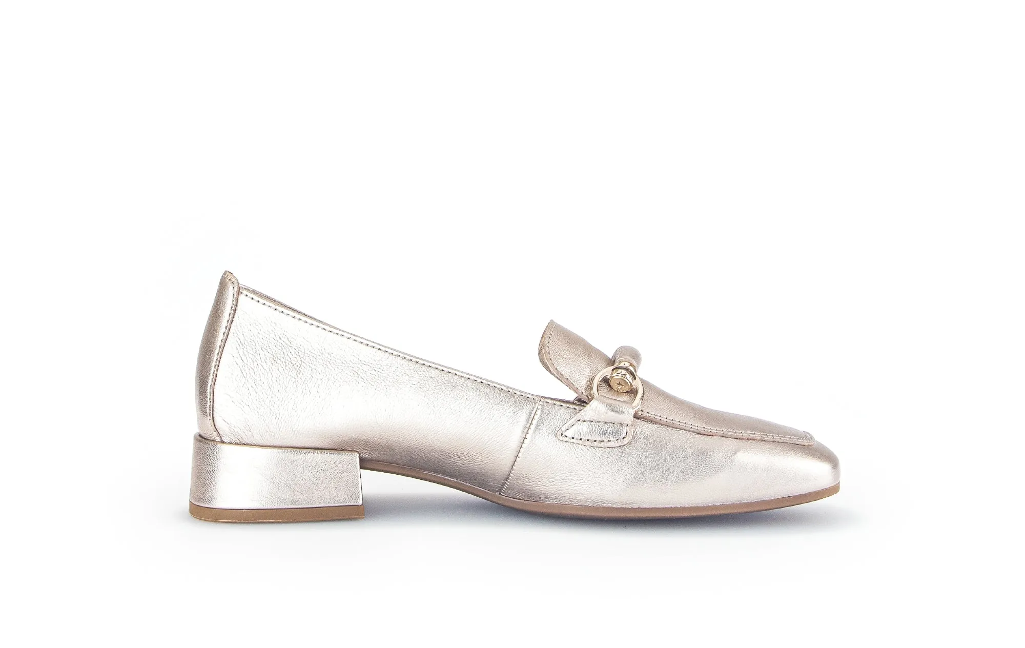 GABOR - 45.260.62 FLAT LOAFER - GOLD