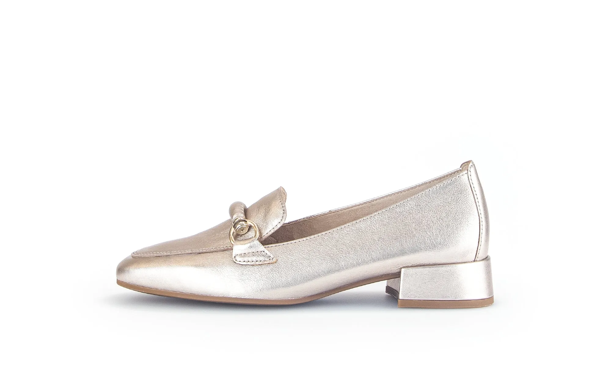 GABOR - 45.260.62 FLAT LOAFER - GOLD