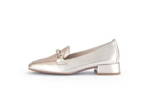 GABOR - 45.260.62 FLAT LOAFER - GOLD