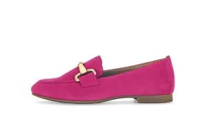 GABOR - 65.211.34 FLAT LOAFER - PINK SUEDE