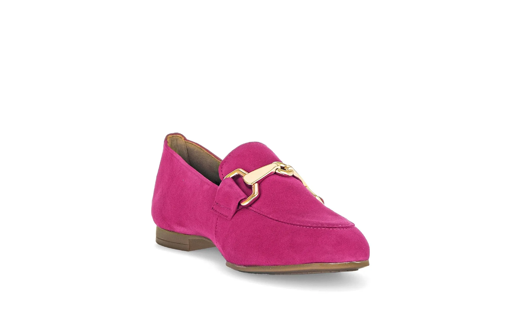 GABOR - 65.211.34 FLAT LOAFER - PINK SUEDE