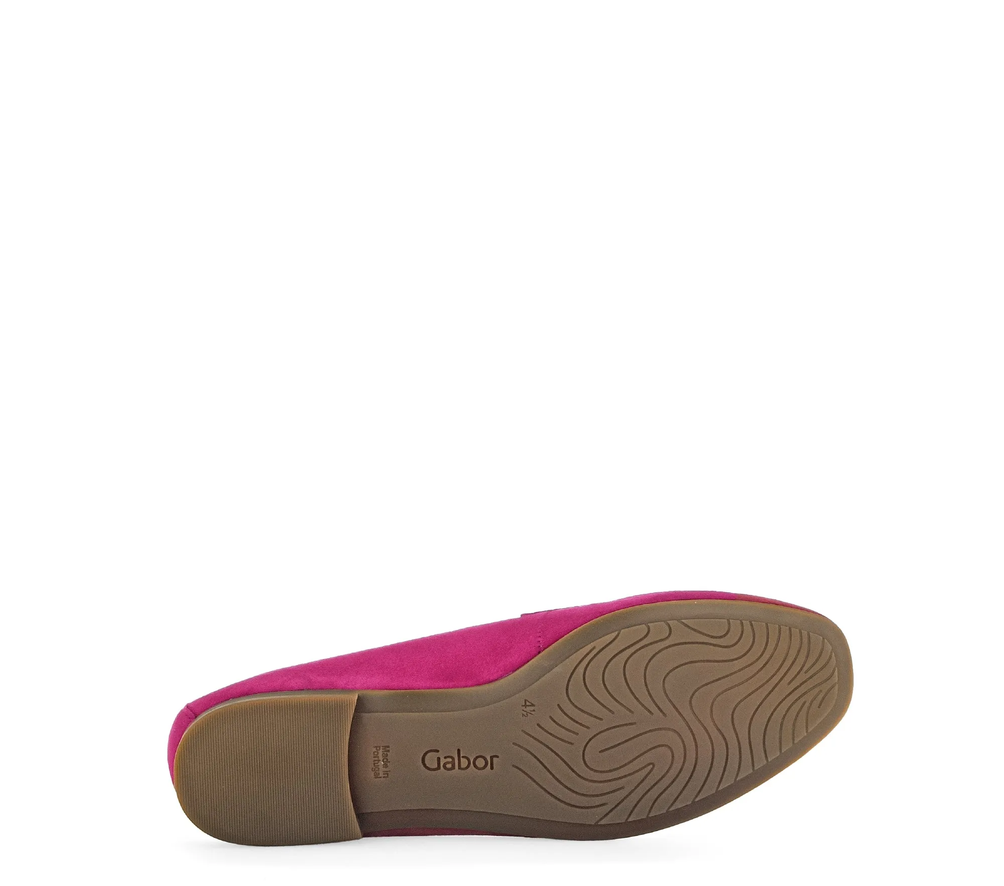 GABOR - 65.211.34 FLAT LOAFER - PINK SUEDE