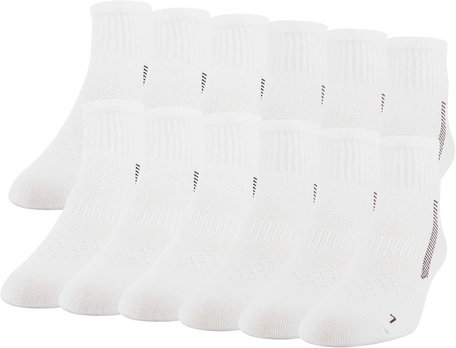 Gildan Men's Active Flat Knit Ankle Socks, Multipairs