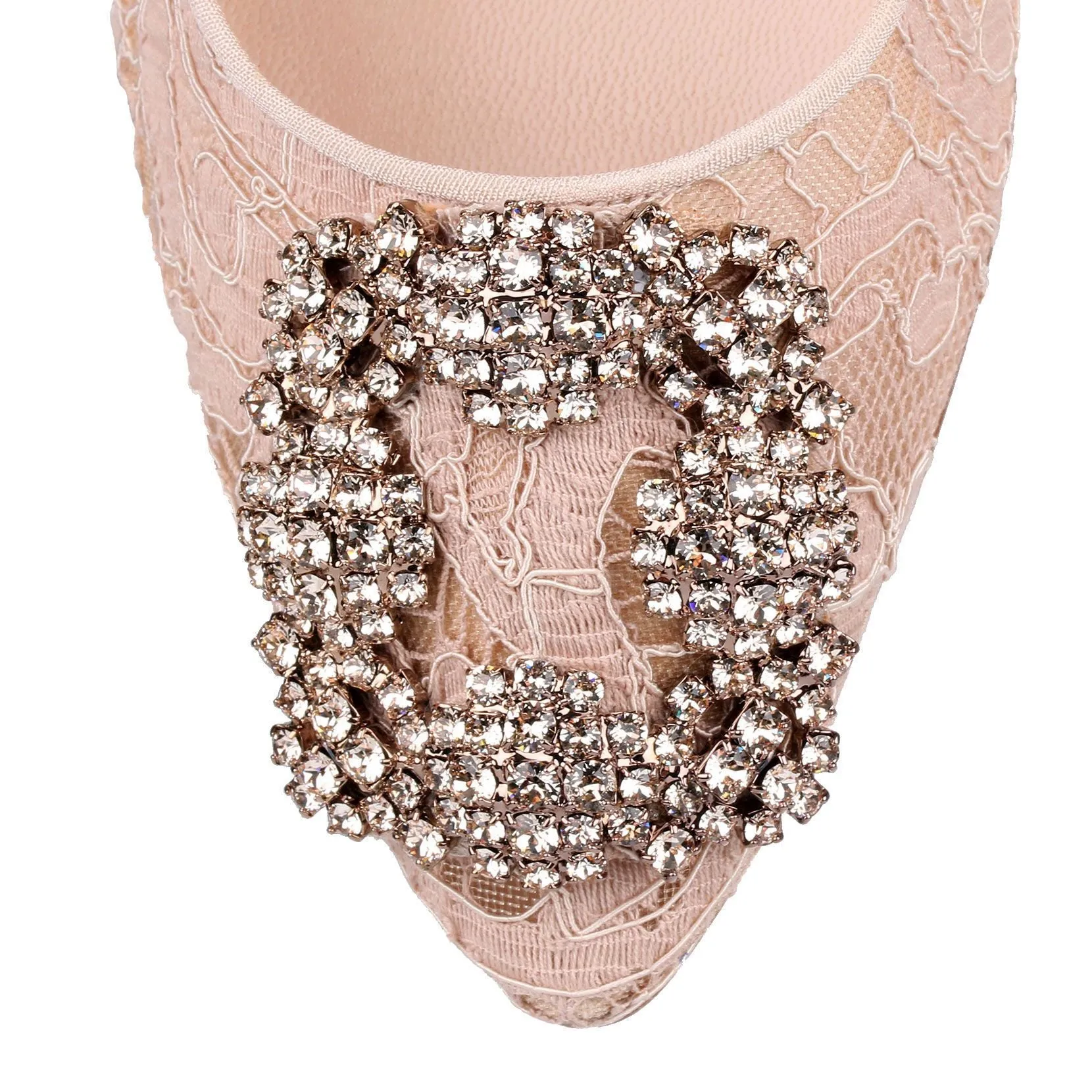 Hangisi 70 nude lace pump
