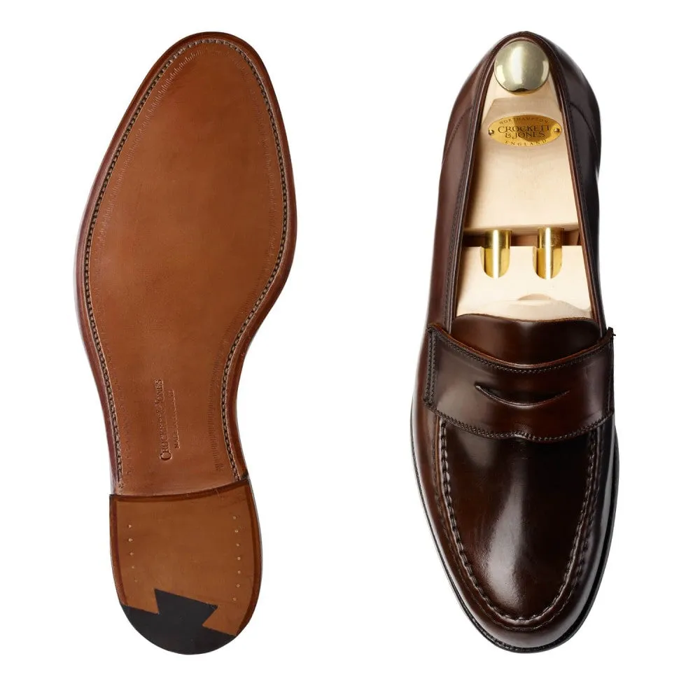 Harvard Dark Brown Cordovan, Crockett & Jones