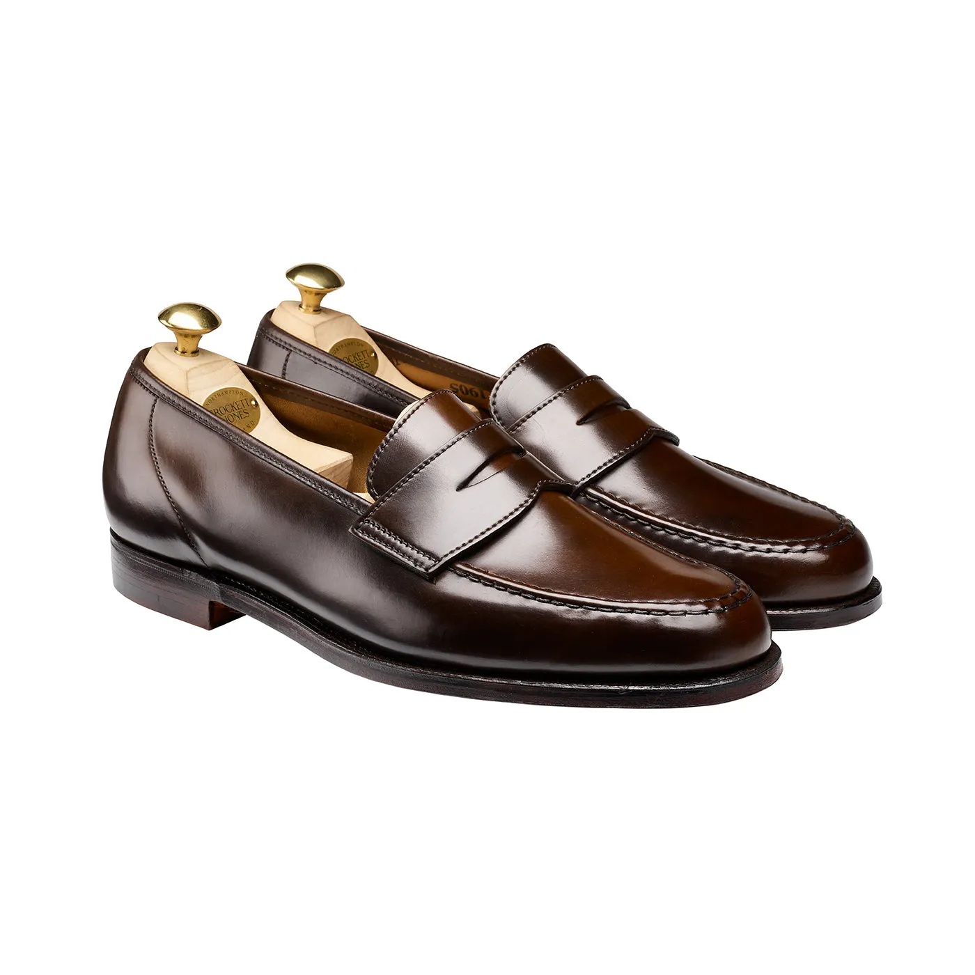 Harvard Dark Brown Cordovan, Crockett & Jones