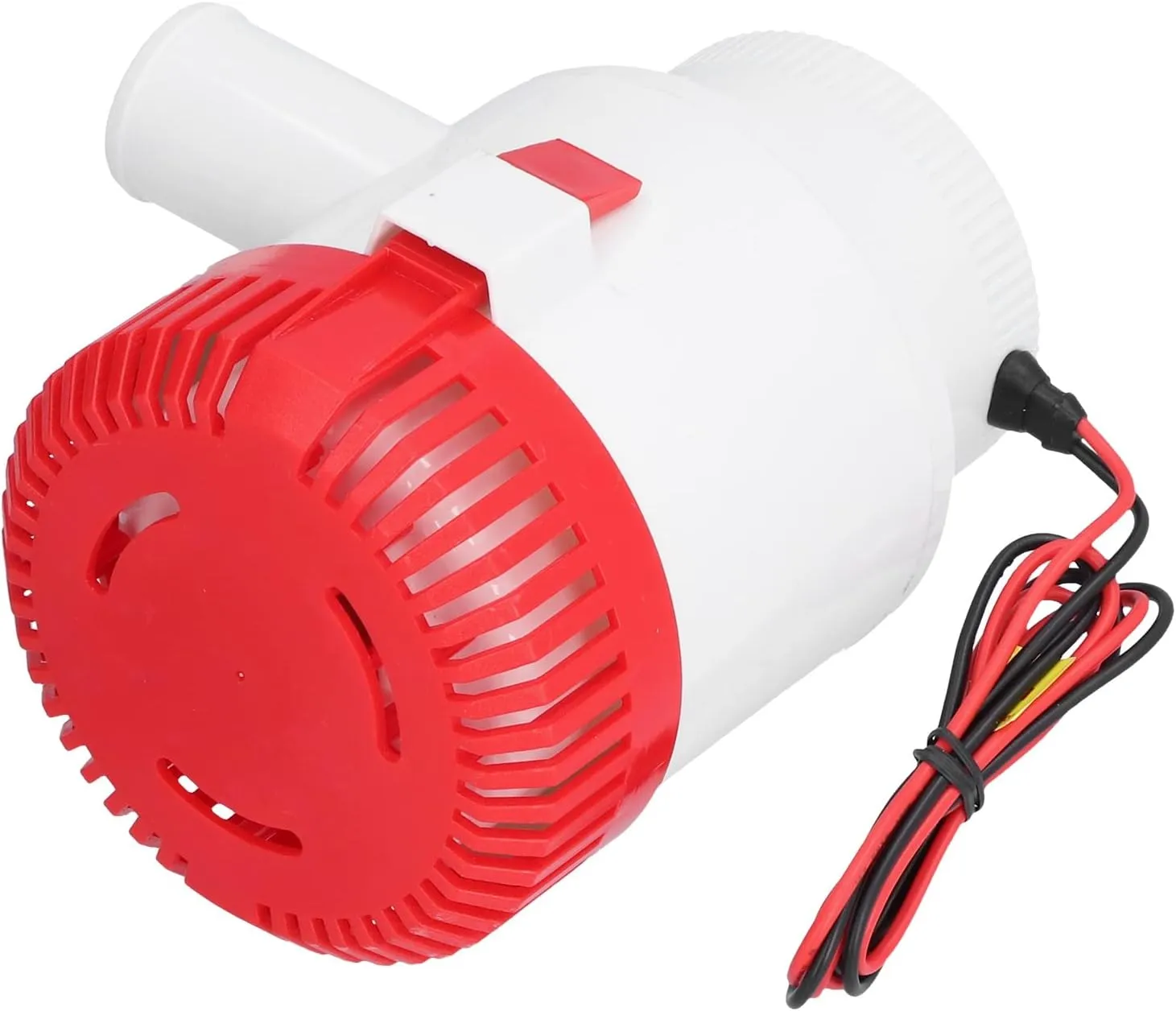 Heavy Duty Bilge Pump Anti Shock Anti Anti Submersible Pump for Drainage, ABS Shell, Spring Lock Filter, High Efficiency, 8m Head (DC24V 3700GPH)
