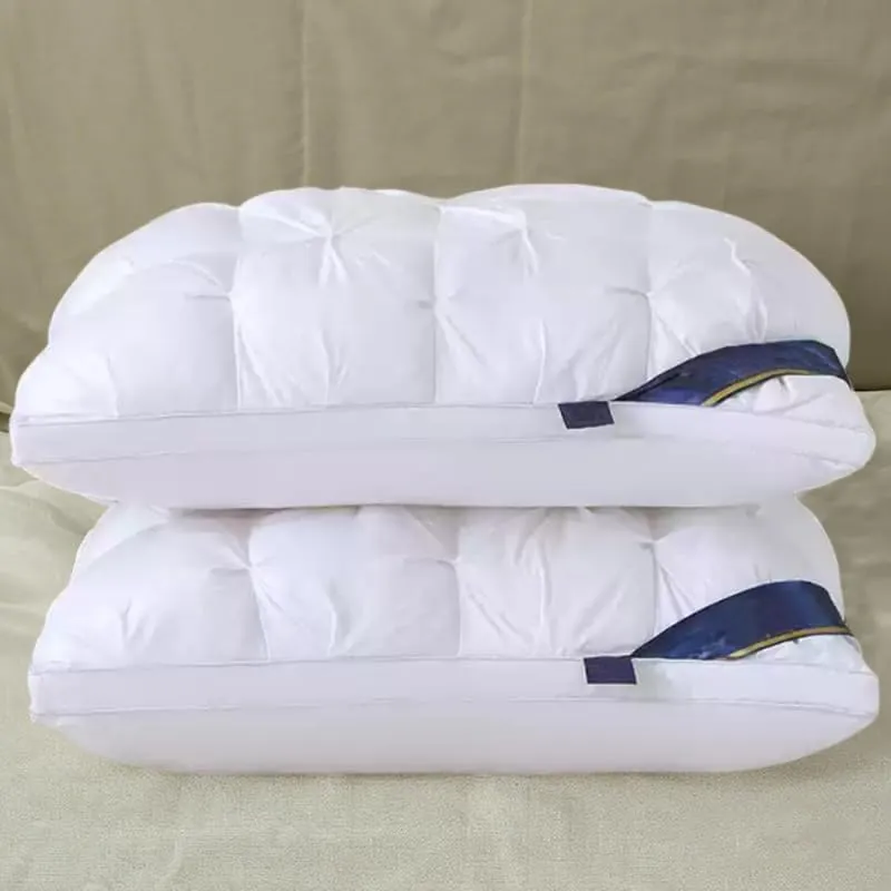 Home Depot Pillows Queen Size Set of 2, Soft Fluffy Down Alternative Hotel Quality Pillows, 20x30 Inches Bed Pillows for Sleeping (2, Upgrade, Queen (U.S. Standard))