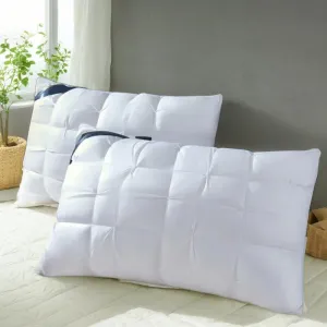 Home Depot Pillows Queen Size Set of 2, Soft Fluffy Down Alternative Hotel Quality Pillows, 20x30 Inches Bed Pillows for Sleeping (2, Upgrade, Queen (U.S. Standard))